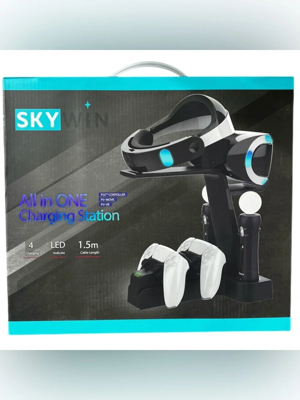 🌻NEW in Box Skywin VR charging stand for PlayStation VR